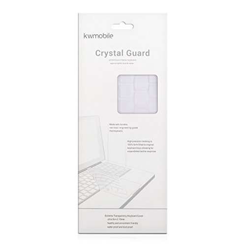 kwmobile Tastaturschutz Apple Magic Keyboard – QWERTZ Silikon Laptop Tastaturfolie – Notebook Tastaturschutzfolie Transparent - 6