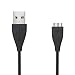 Produktbild MoKo Fitbit Flex Ladekabel - Premium Ersatz USB-Ladekabel Ersatz-Ladegerät Ladestation Charging Dock Adapter USB Ladekabel für Fitbit Aktivitätstracker Charge HR, Schwarz