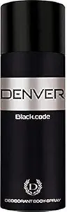 Denver Black Code Deodorant, 150ml