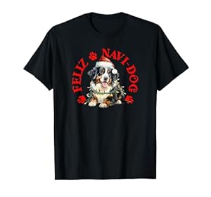 Feliz Navi-Dog con Festivo bernés