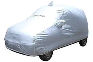 Amazon Brand - Solimo Santro Xing UV Protection & Dustproof Car Cover (Silver)