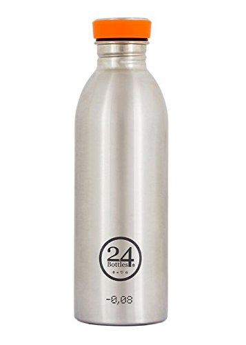 24Bottles - Edelstahlflasche - Trinkflasche - Be Urban, Be Green Edition - Steel Life, 0.5Lt