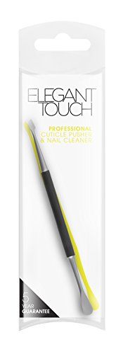 Elegant Touch Professional Implements Cuticle Pusher and Nail Cleaner