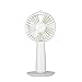 Produktbild LEYIJU Mini-USB-Handventilator Effektive Luftkühler, mit Kosmetikspiegel Funktion, Dual-Use-Produkt, Größe 9,5 * 9 * 20Cm,White