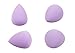 Eozy Bundle Monster 4pc Colorful Pro Beauty Flawless Makeup Blender Foundation Puff Sponges