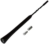 Varilla de antena universal AERZETIX: Varilla de antena para autoradio Universal 23cm rosca M5 M6