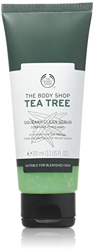 The Body Shop - Arbre A The Gommage Purifiant 100ml Convient Aux Peaux A Imperfections Tea Tree Squeaky Clean Scrub For Blemished Skin 100ml