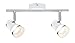 Produktbild Paulmann 66663 Spotlight Clear 2x4,3W Wei matt/Chrom 230V Metall Acryl 666.63 Deckenleuchte Lampe LED Deckenlampe Deckenstrahler