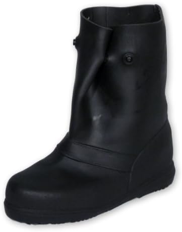 TREDS 14855 Super Tough 12" Pull-On Stretch Rubber Overboots for Rain, Slush, Snow and Construction, Large/X-Large (One Pair)