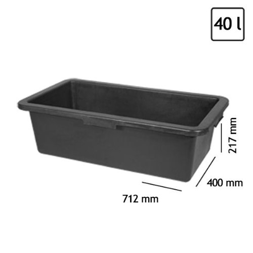 06394 – Badewanne für 40 l Mix-Massen - 2