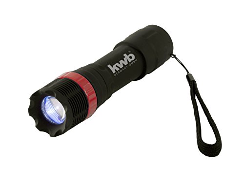 kwb LED Taschenlampe Tactical Zoom 948190 (Superhell, über einen Drehring Verstellbare Fokusfunktion,Handschlaufe), 1 Stück, - 3