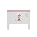 Disney Minnie Mouse Nursery Furniture Set (White with Pink Trim)