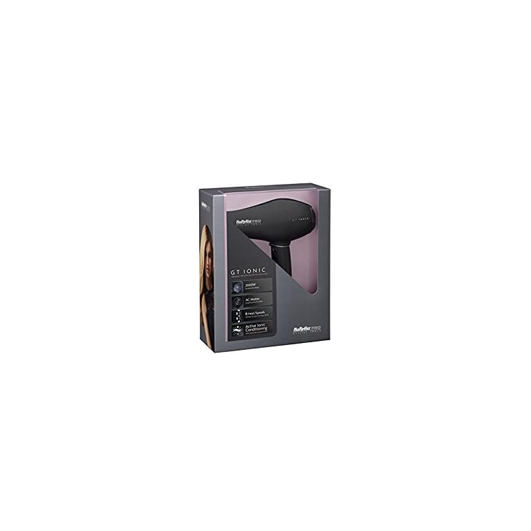 BABYLISS PRO GT IONIC II 2000W HAIR DRYER - BLACK