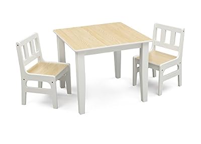 Delta Children Table et Chaises, Couleur Naturel