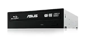 ASUS BW-16D1HT (Black) - Ultra-Fast 16X Blu-ray Burner with M-DISC Support for Lifetime Data Backup