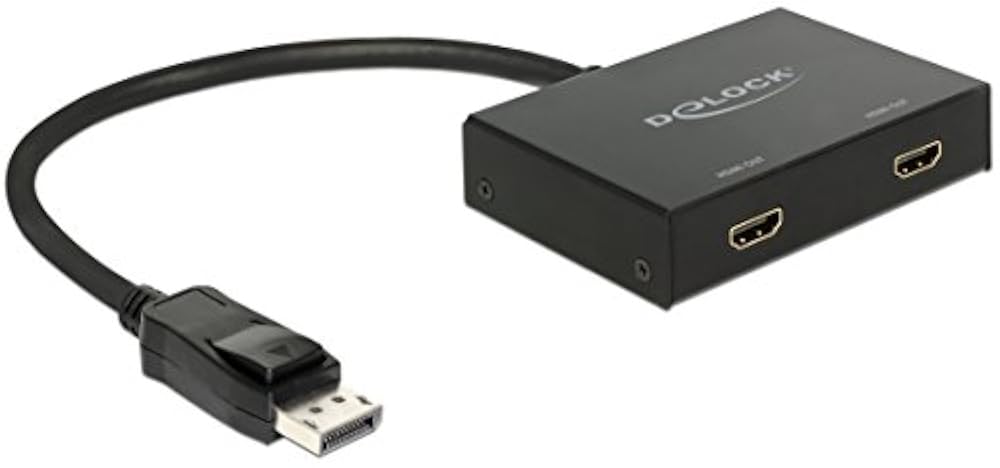 Displayport 1.4 x2 hdmi 2.0 x2. Mini displayport сплиттер. displayport x2. разветвитель displayport на 2 монитора. use two monitors as one! displayport to hdmi 1x2 splitter..