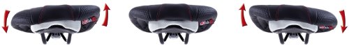 SQlab Fahrradsattel Sattel 611 Active MTB Titube, Schwarz - 6