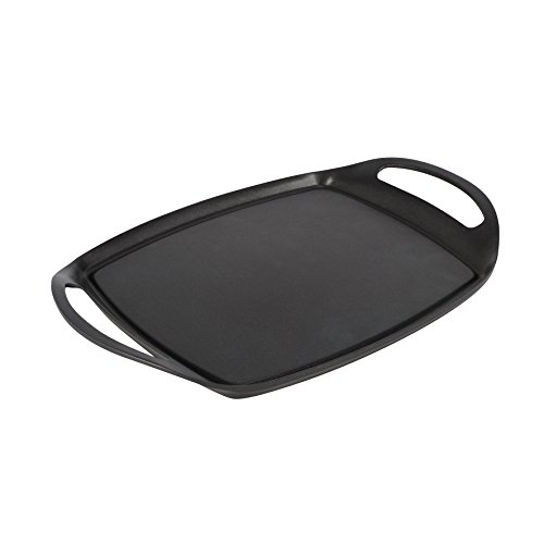 Crealys 513603 Plancha Fonte d'Aluminium Noir 36,2 cm
