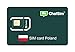 Produktbild Internationale SIM-Karte für Reisen in POLONIA und weltweit weltweit - ChatSim - Abdeckung 165 Länder - globale Roaming - GSM/2G/3G/4G Multioperer-Netz - Keine Feste Kosten. 1GB für 30 Tage
