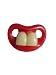 BABY DUMMY SOOTHER PACIFIER FUNNY TEETH NOVELTY FRONT TEETH