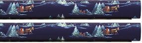 2 Rolls of Classic Christmas Wrapping Paper