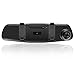 Produktbild Dandeliondeme Armaturenbrett-Kamera (4,3 Zoll / 10,9 cm) 1080P Dual Linse Auto Rückfahrkamera DVR Spiegel Dashcam Recorder Kit