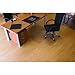 Produktbild Ecogrip Bodenschutzmatte Hartböden 90x120cm transparent oval