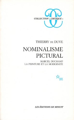 couverture de : Nominalisme pictural