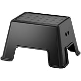 IKEA Children's Stool-Step Bathroom Black Color Polypropylene Stool Anti-Slip Base