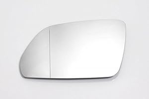 GOINGFAST Compatible con VW compatible con Skoda Octavia Polo MK4 LH espejo de cristal blanco