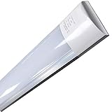 neon led 120 cm 40w con 3300 lumenes reales. Led Atomant Luminaria Led de Superficie, 40 W, Blanco Frío 6500K, 120 cm