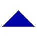 Produktbild Bütic GmbH Plexiglas® Zuschnitte - rechtwinklige Dreiecke - Acrylglas 3mm glänzend, Farbe:Blau, Größe:Dreieck 6cm x 6cm x 8.58cm