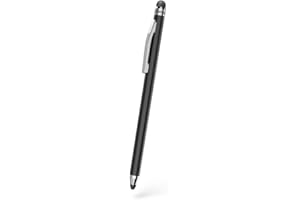 ‎HAMA Hama Touchscreen Stylus Pen for All Tablets, Stylus Pen, for Android/iOs, Mobile Phone Pen, Tablet Pen, for Capacitive Touch Display, Super Thin, Touch Pen, Pen with Clip, Black