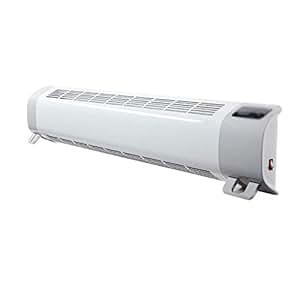 Heizung, Haushaltsbad mit Fußleistenheizung Wandmontage vertikale