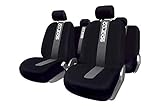 accesorios coche seat ibiza Contiene juego completo de fundas delanteras y traseras para 5 asientos
Contenido: 11 piezas