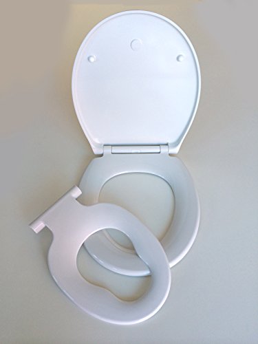 ADOB Kinder Familien WC Sitz New Family, Absenkautomatik, abnehmbar zur Reinigung von der Keramik - 3