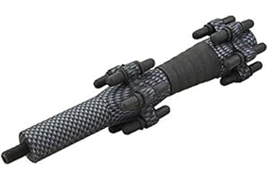 SHARROW Archery Bow Stabilizer 6.5 Inch Aluminum Alloy Shock Absorber Compound Bow Accessories for Archery Hunting