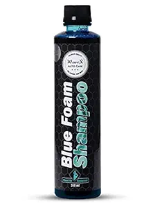 WaveX Colour Foam Car Shampoo 350 ml | Produces Thick Blue Colour Foam