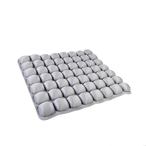 Preisvergleich Produktbild Airbagkissen Rückenkissen, 3D-Entspannungsdekompression High Profile Sitz- Und Positionierungskissen Büro-Fahrzeugsitzkissen,Gray