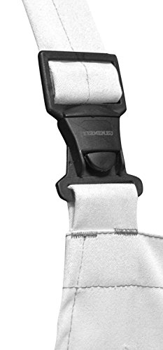 KERMEN – Arbeits-Latzhose Hamburg Kombi-hose Berufskleidung Maler-hose – made in EU – Farbe : Weiß - 6