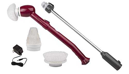 BEST DIRECT Starlyf Power Scrubber As Seen on TV Mini Cepillo Eléctrico Rotativo Inalámbrico para la Limpieza Sucio en el Hogar Auto Ventanas Ducha y Azulejos