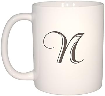 Typography Alphabet Mug (Letter N)