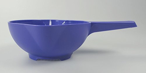 TUPPERWARE Küchenhelfer Sieb Goldregen lila handliches Sieb Siebling Handsieb 11575