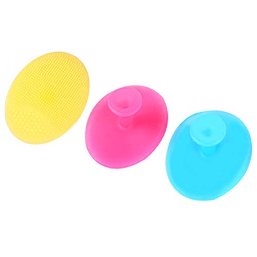 Weiche Silikon Gesichtsreinigungsbürste Tiefe Porenreinigung Peeling Mitesser Entferner Haut SPA Oval Peeling Pad Werkzeug