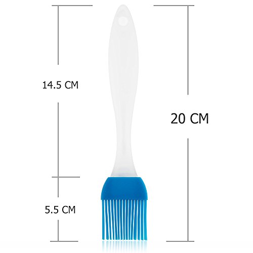 Anpro Grillbürste BBQ Inkl. Silikonpinsel Best Reinigungswerkzeuge für Gasgrill, holzkohlegrill, Elektrogrills und Smoker - 4