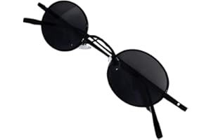 NUWIND Anime Jujutsu Kaisen Cosplay Gojo Satoru okrągłe okulary przeciwsłoneczne retro czarne akcesoria unisex rekwizyty