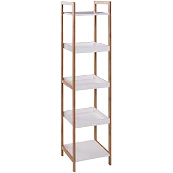 WOLTU Standregal Badregal Küchenregal Bücherregal Lagerregal Eckregal