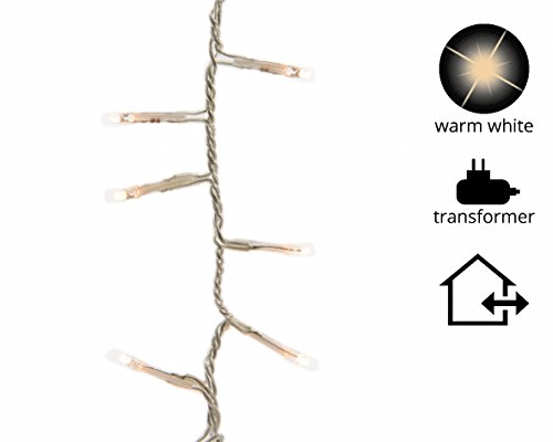 Preisvergleich Produktbild Kaemingk Lichterkette Rice Lights 1500 LED warmweiß 34m transparent