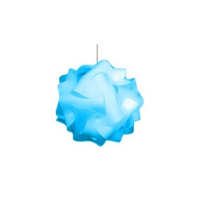 TheGermanMarket.co.uk Lampenschirm, Medium - 28 cm, blau