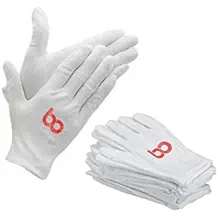 Bon Organic Reusable Cotton Gloves (Pack Of 10)